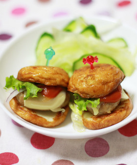 おかずになるミニハンバーガー