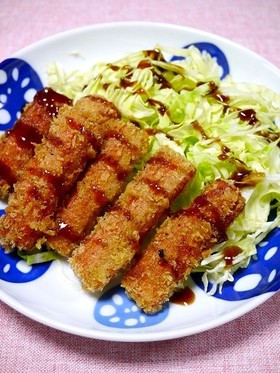 お弁当！卵不使用のカニカマ棒フライ