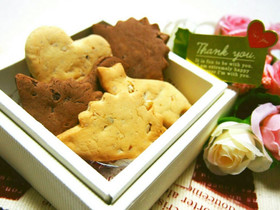 ◆サクサク食感♪２種の米粉クッキー♪◆